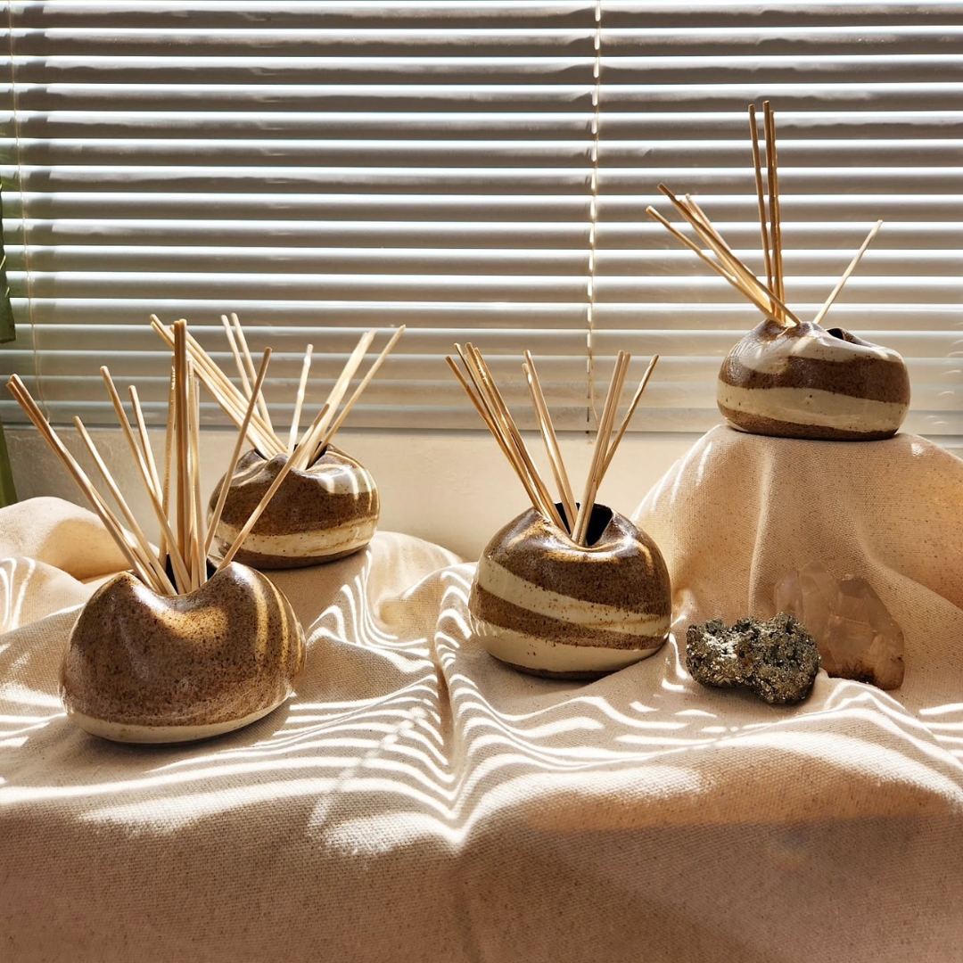 Do Jardim à Casa: Como Vasos e Difusores do Ateliê Veróca Trazem Natureza e Afeto para o seu Lar